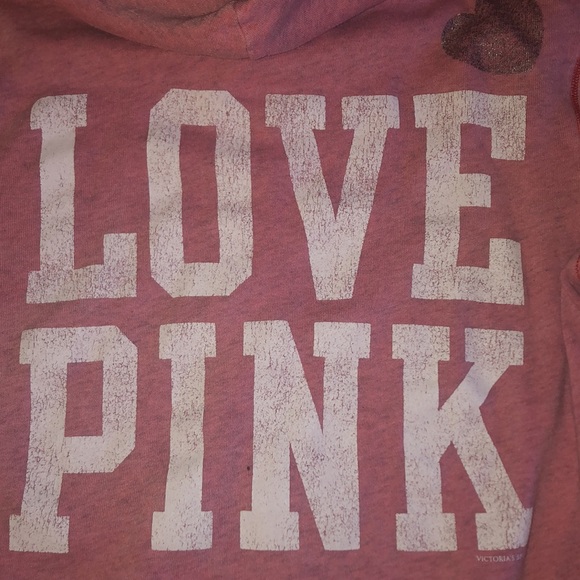 Rare Vintage VS PINK Bling Hoodie - Picture 3 of 8